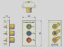 Component module Dimensions(Solder terminals)